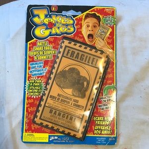 JaRu Rattlesnake Eggs, Fool Your Friends, Harmless Joke New on Cards